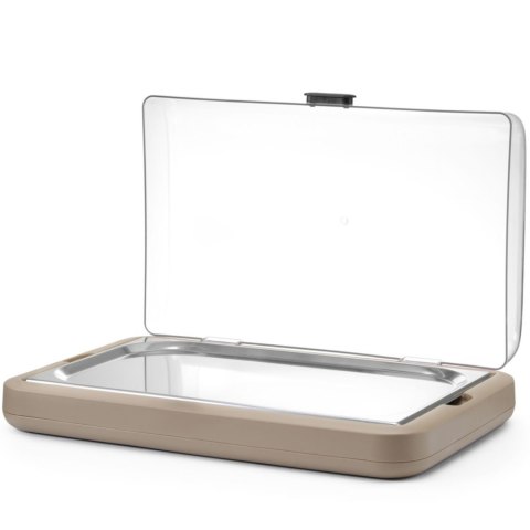 Witrynka ekspozycyjna z wkładem chłodzącym UNIQ GN 1/1 - beżowa