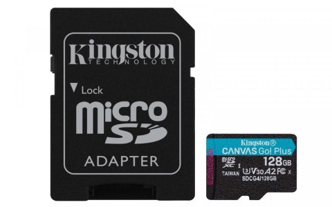 Karta microSD 128GB CanvasGo! Plus 200MB/s A2 U3 V30 + adapter