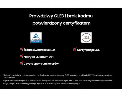 Telewizor QLED 4K 50 cali QE50Q7F2AUXXH