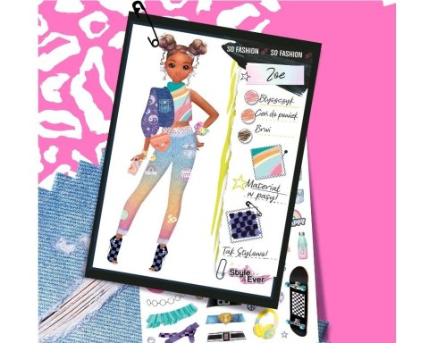 Zestaw kreatywny Projekt Moda  Portfolio