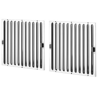 Okap pochłaniacz przyścienny skręcany STAL 1005x1000x450 mm