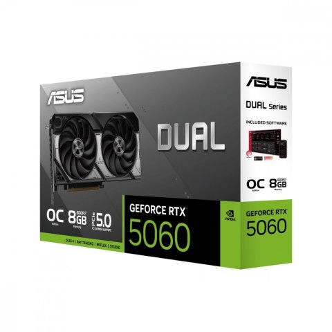 Karta graficzna GeForce RTX 5060 Dual OC 8GB GDDR7 128BIT HDMI 3DP