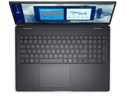 Laptop Dell Pro 16 PC16250 W11P C7 150U 16GB 512GB FgrPr FHD IR Cam&Mic WLAN+BT 16 0 FHD+ BcklKb 3C YPS3 Magnetite color  textur