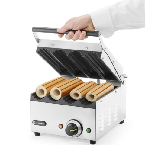 Grill kontaktowy do hot-dogów panini bułek wrapów 1800 W
