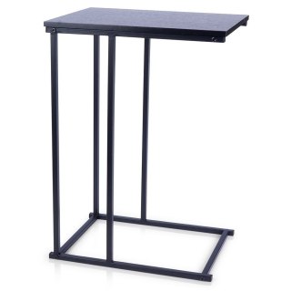 Stolik Kawowy Metalowy Loft Czarny Boczny Uniwersalny ORION 40x26x58 cm
