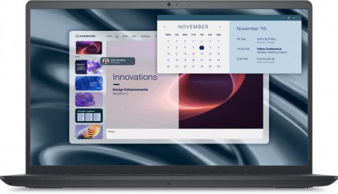 Laptop Dell Pro 15 Essential PV15255 W11P R5-7520U 8GB 512GB AMD Radeon 610M FgrPr WLAN+BT 15.6 FHD BcklKb 3C 65W 3YPS Carbon Bl