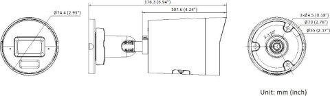 Kamera IP Hikvision DS 2CD2043G2 LIZ2UY SL(2.8 4)BLACK