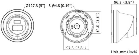 Kamera IP Hikvision DS-2CD2343G2-LIZ2UY(2.8 4mm) BLACK