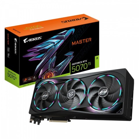 Karta graficzna GeForce RTX 5070 Ti AORUS MASTER 16G 256BIT GDDR7 3DP HDMI