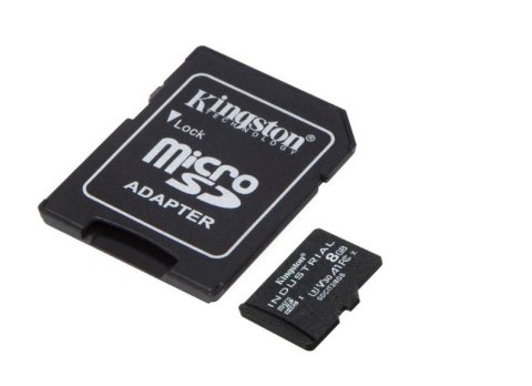 Karta pamięci microSD 8GB CL10 UHS-I Industrial bez adaptera
