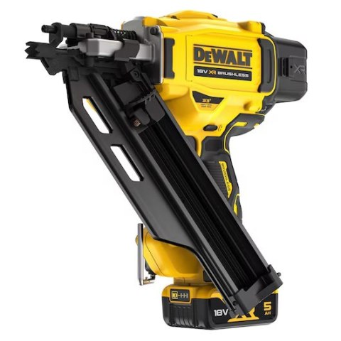 GWOŹDZIARKA AKUMULATOROWA 18V XR 33ST. 64-90MM 2*5.0AH