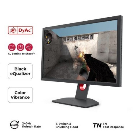 Monitor gamingowy BENQ XL2746K LED 1ms 240Hz FullHD