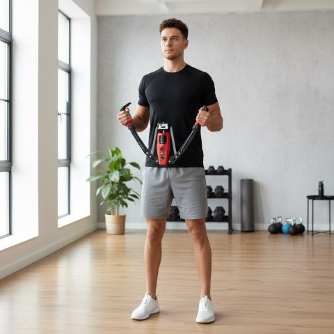 F1020 PRO HYDRAULICZNY ŚCISKACZ DO ĆWICZEŃ Z LICZNIKIEM HMS