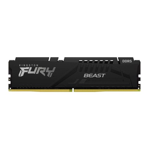Pamięć DDR5 Kingston FURY Beast 16GB (2x8GB) 5600MHz CL40 1 25V Czarna