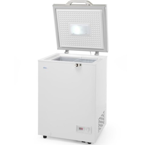 Zamrażarka skrzyniowa zamykana na klucz LED 93 l 105 W