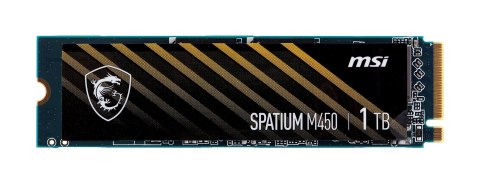 Dysk SSD MSI SPATIUM M450 PCIe 4.0 NVMe M.2 1TB V1