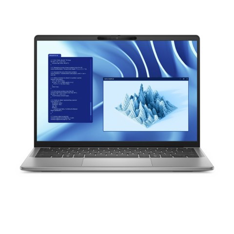 Dell L14-7455 Snapdragon X Elite X1E-80-100 14.0" WQXGA Touch 32GB SSD512 BT BLKB FPR W11Pro Titan Gray