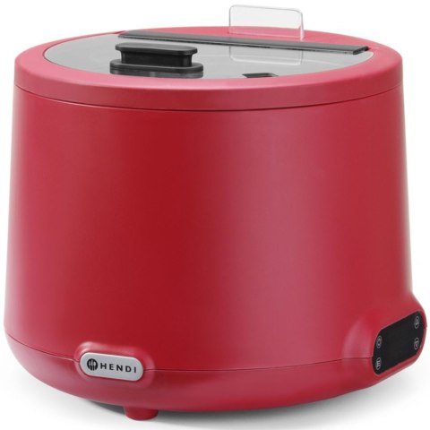 Kociołek termos elektryczny do zupy UNIQ 35-85 C 8 l 500 W - czerwony