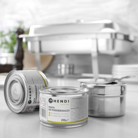 Pasta do podgrzewaczy do potraw etanol 200 g - 72 puszki