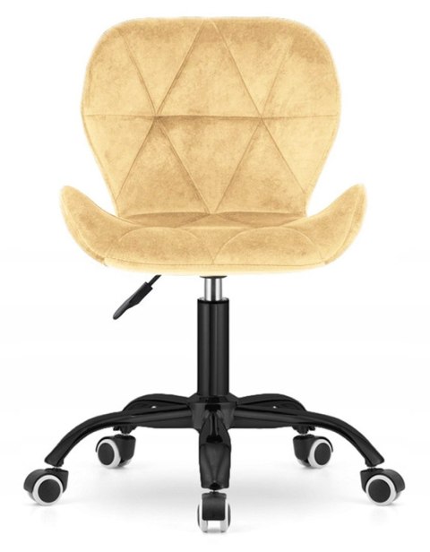 Krzesło obrotowe VASTO OFFICE VELVET BEIGE SMOKE