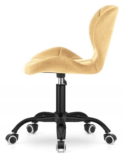 Krzesło obrotowe VASTO OFFICE VELVET BEIGE SMOKE