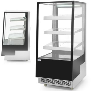 Witryna chłodnicza przeszklona ekspozycyjna 3 półki 300 l 480 W