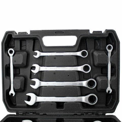 ZESTAW KLUCZY ZAPADKOWYCH PŁASKO-OCZKOWYCH BITUXX 12 ELEMENTÓW