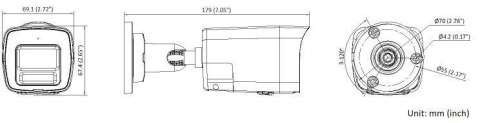 Kamera IP Hikvision DS 2CD1067G2H LIUF SL 4mm PL