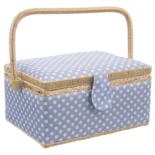 Niciarka Organizer na Nici Szpilki, Guziki Niebieska ORION 30 x 23 x 16 cm