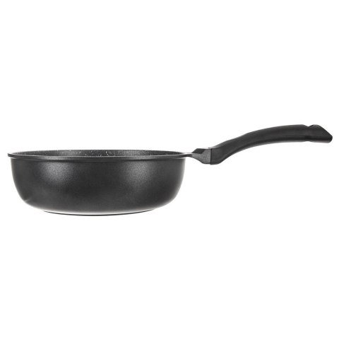 Uniwersalna Patelnia do Smażenia Granitowa Głęboka Gaz Indukcja ORION 24 cm
