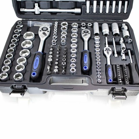 ZESTAW NARZĘDZI 171 ELEMENTÓW WALIZKA BITUXX KLUCZE NASADOWE