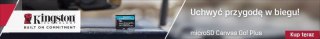 Karta pamięci microSD 128GB Kingston CanvasGo! Plus 200MB s A2 U3 V30 + adapter