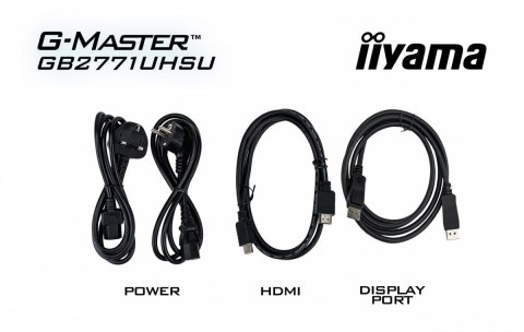Monitor 27 cali GB2771UHSU-B1 4K 144Hz FHD 288Hz, 450cd, 2x2W, HAS 150, PIVOT
