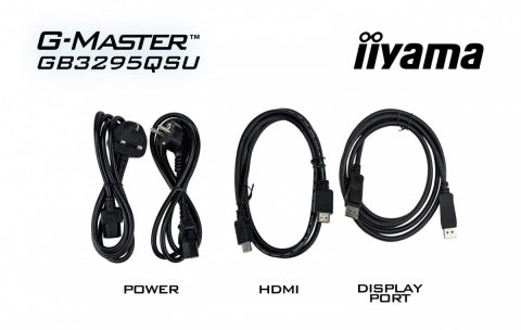 Monitor G-MASTER GB3261UHSCP-B1 4K VA 144Hz 400cd  3000:1 2xHDMI DP  USB-C  4xUSB  KVM  FreeSync Premium  DisplayPort Only  2x