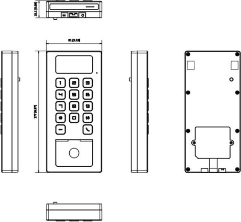 Hikvision DS K1T502DBWX QR