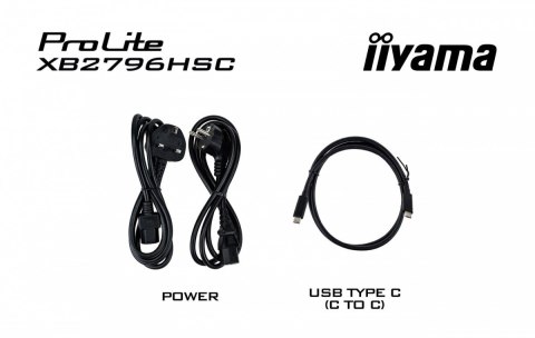 Monitor 27 cali XB2796HSC-B1 IPS,FHD,HDMI,USB-C (PD 65W),144Hz, 1xUSB 3.2 , 1xUSB-C, 2x2W, HAS 150 PIVOT obrót stopy 360st