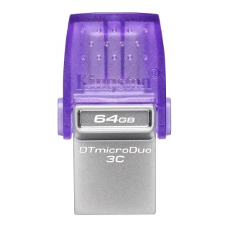 Pendrive Kingston DataTraveler microDuo 3C 64GB 200MB S DUAL USB-A + USB-C 3.2 Gen 1