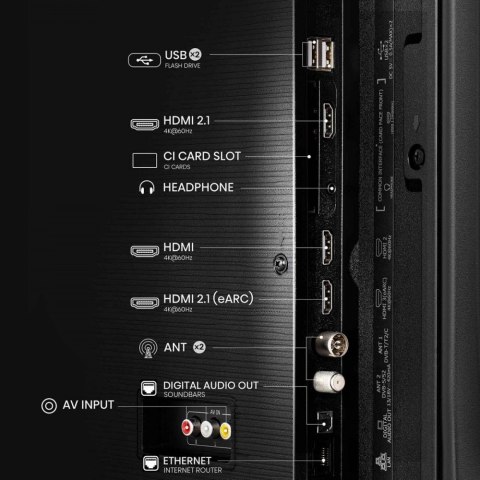 Telewizor LED 43 cale 43A6Q