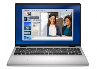 Laptop Dell 16 DC16256 W11P R5-220 16GB 512GB AMD Radeon FgrPr WLAN+BT 16.0 FHD+ Backlit Kb 4C 65W 3YPS Platinum Silver (Metal)