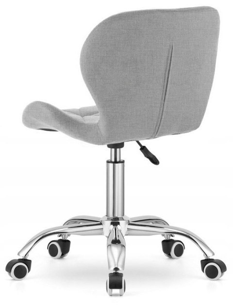 Krzesło obrotowe VASTO OFFICE FABRIC GREY SILVER