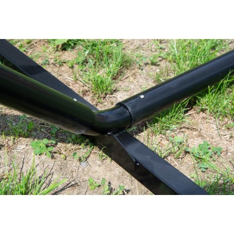 STELAŻ STOJAK DO HAMAKA METALOWY 374x91x111CM