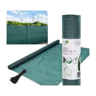 SIATKA CIENIUJĄCA 140G/M2 1.5X25M CIEMNO ZIELONA