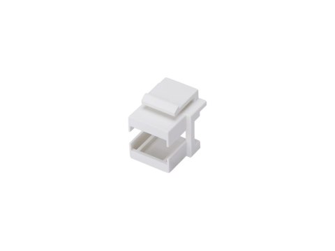 Adapter mocowania typu keystone pod adapter SC simplex / LC duplex, kolor biały (opakowanie 100 sztuk) ALANTEC