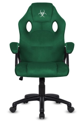 .Fotel obrotowy do biurka CARRERA M ALCANTARA DARK GREEN