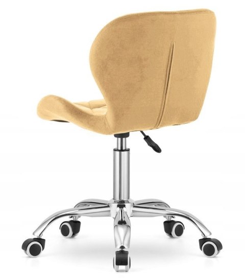 Krzesło obrotowe VASTO OFFICE VELVET SUNNY