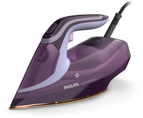 Philips | DST8021/30 | Żelazko parowe | Ciągła para 55 g/min | Wydajność silnego uderzenia pary 240 g/min | Purpura