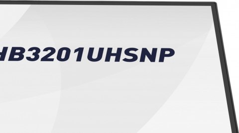 Monitor 31.5 cala ProGraphic HB3201UHSNP-B1 4K IPS BLACK 2.0 450cd VESA USB-c dock(PD:96W) HDMI DP DAISY CHAIN 4xUSB RJ45 3000:1