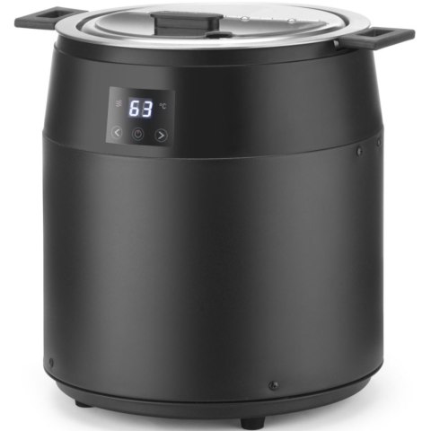 Kociołek termos do zupy elektryczny WATERLESS 10 l 450 W - czarny