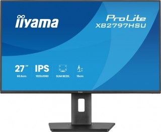 Monitor ProLite 27 cali XB2797HSU-B1 IPS FHD HDMI DP 120Hz 2xUSBv3.2  2xUSB-C  350 CD  2x2W  HAS 150 PIVOT