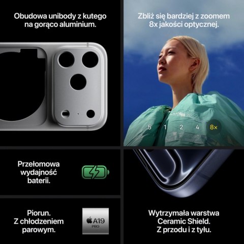 IPhone 17 PRO 256GB Głębinowy błękit